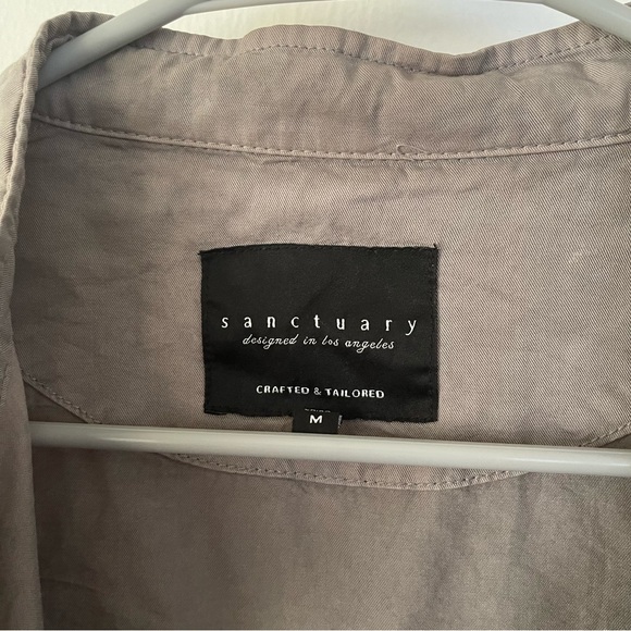 Sanctuary gray shirt jacket - Picture 4 of 6